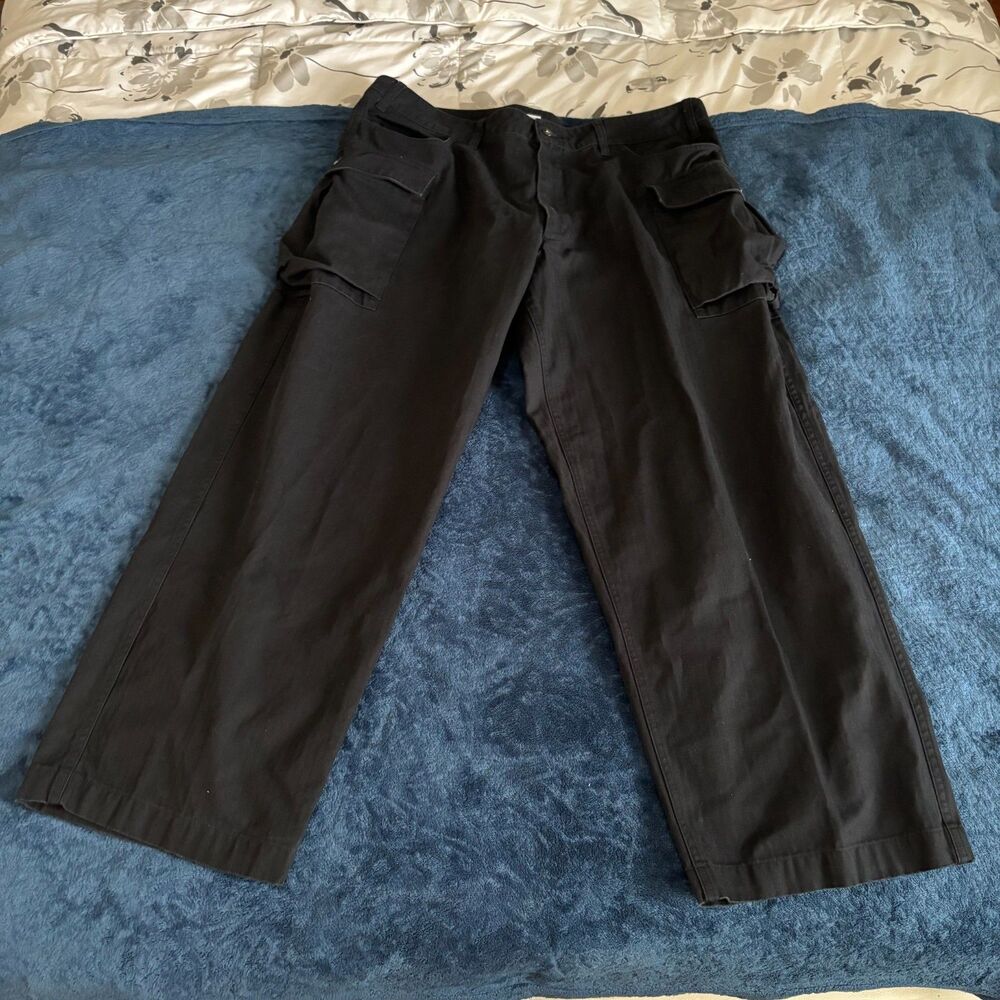 Nike mens black cargo pants sze 40